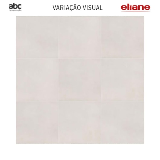 Porcelanato Eliane Munari Branco Acetinado 90x90cm Retificado - Imagem principal - 003fdeb6-e938-433b-b37e-16ea23fdfaf1