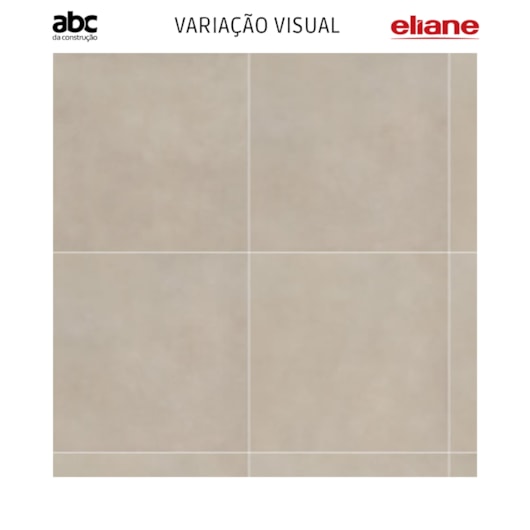 Porcelanato Eliane Munari Cimento Acetinado 120x120cm Retificado - Imagem principal - 3d3008f6-cd8e-4bbb-8c8f-11a682593f86