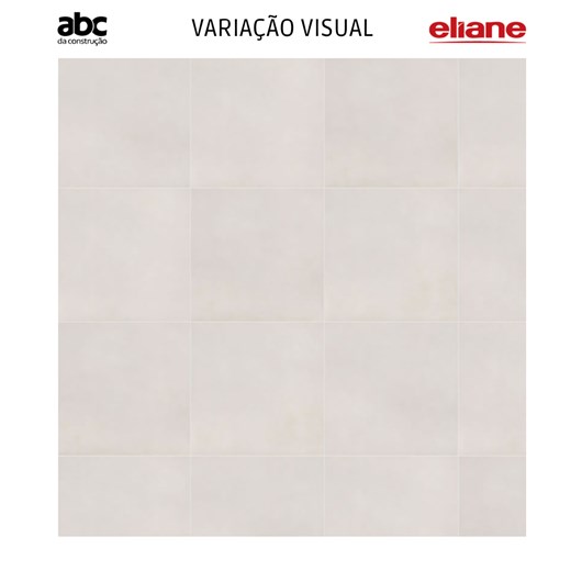 Porcelanato Eliane Munari Externo 90x90cm Branco Retificado  - Imagem principal - 14428453-472d-4637-b8ae-a0083d1172dd