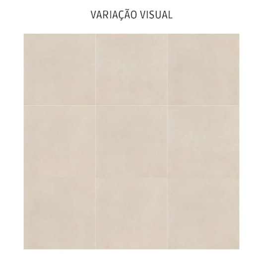 Porcelanato Eliane Munari Marfim Externo 90x90cm Retificado - Imagem principal - 62851beb-7055-4e8d-9b71-23b49310dd54