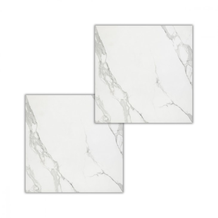 Porcelanato Eliane Place Polido Branco 120x120cm Retificado 