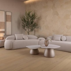 Porcelanato Eliane Retificado Bali Camel Acetinado 19,7x120cm