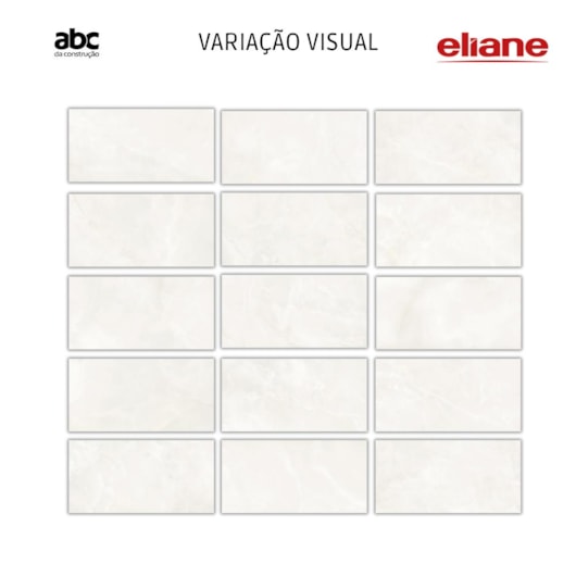 Porcelanato Eliane Sacara Cristal Acetinado 60x120cm Retificado - Imagem principal - 5f138df6-cdb3-43b6-af0b-ae0768f2edaa