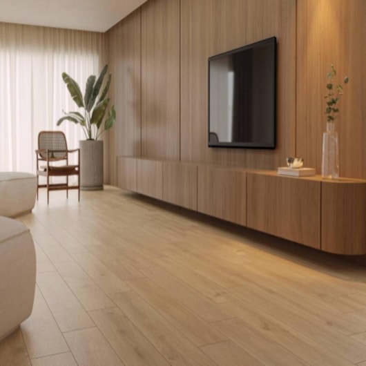 Porcelanato Eliane Savona Peroba 3D Acetinado 19,7x120cm Retificado - Imagem principal - 79f16abb-f91c-495a-a84a-e3519f3ba81b