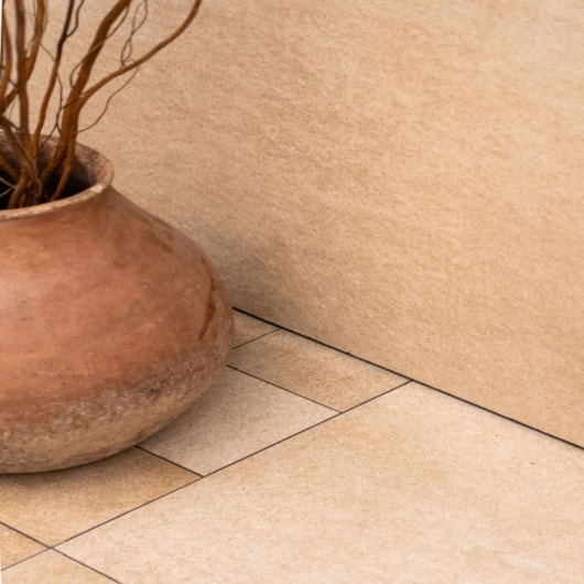 Porcelanato Eliane Superficie Acetinada Olaria Duna Duo 120x120cm Retificado - Imagem principal - 892039a1-775a-452e-bd88-8be496a57673