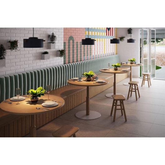 Porcelanato Elizabeth Concret Gray Acetinado 60x60cm Retificado - Imagem principal - 444caad2-f0cb-4da4-b393-9ee5bc745257