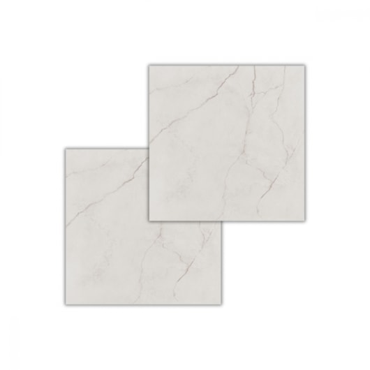 Porcelanato Elizabeth Imperial Branco 120x120cm Retificado  - Imagem principal - 768c3940-8800-4766-b810-692e4d8682b5