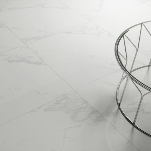 Porcelanato Elizabeth Le Blanc Polido 84x84cm Retificado - Imagem principal - 8b5a1db8-8185-4c66-beac-dfeb6234fb38