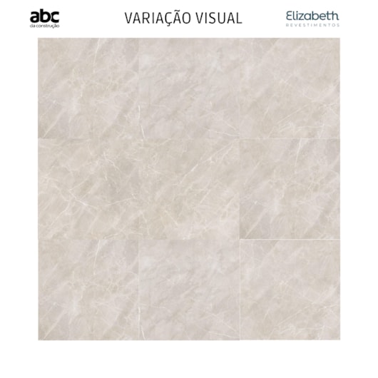 Porcelanato Elizabeth Luxury Bege Acetinado 84x84cm Retificado  - Imagem principal - 32b7655e-5afb-4444-9310-4b1a23c28bb0