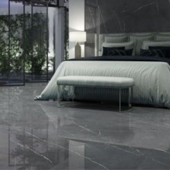 Porcelanato Elizabeth Nobile Gris Polido 60x120cm Retificado