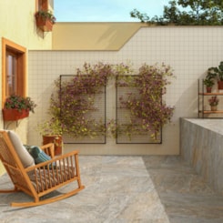 Porcelanato Elizabeth Trilha De Verão Externo 84x84cm Retificado