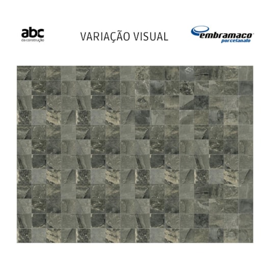 Porcelanato Emabramaco Stone Vulcânico Green 61,8X61,8cm Retificado - Imagem principal - cbef93a8-3809-48b2-9835-20f199e52461