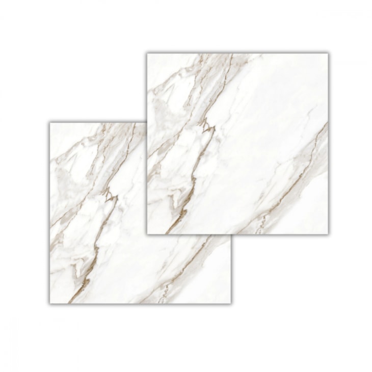 Porcelanato Embramaco Calacata Premium Plus 83039 83x83cm Retificado