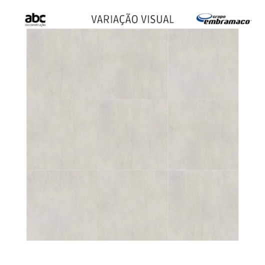 Porcelanato Embramaco Carbon Off White Out Plus 83063 83x83cm Retificado - Imagem principal - f74879f1-ebba-4f3a-a314-d635fc6e5e55