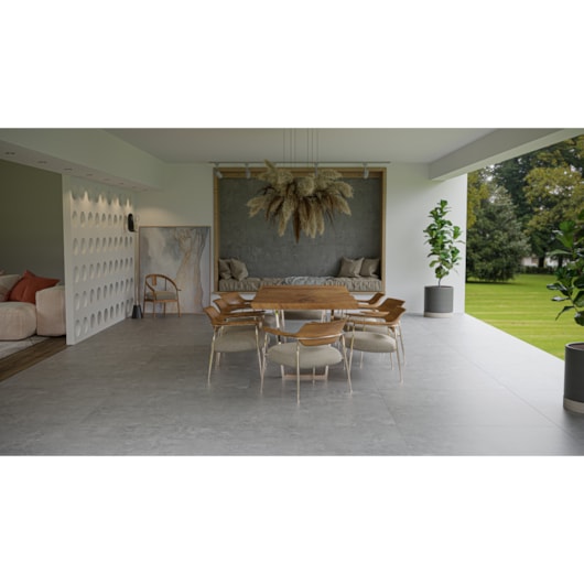 Porcelanato Embramaco District Gray Out Plus Externo 83x83cm Retificado - Imagem principal - 00825be5-5298-4773-acf0-d6ccfb65966f