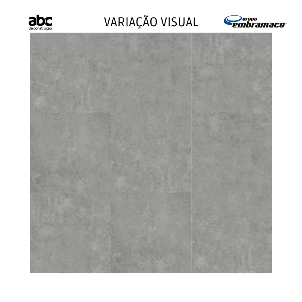 Porcelanato Embramaco District Gray Out Plus Externo 83x83cm