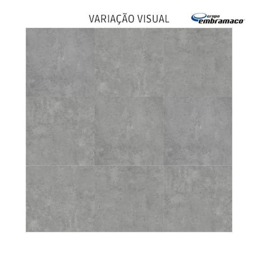 Porcelanato Embramaco District Gray Plus 83027 Acetinado 83x83cm Retificado - Imagem principal - 625026cf-50f8-49ab-9a82-61217a6dff7c