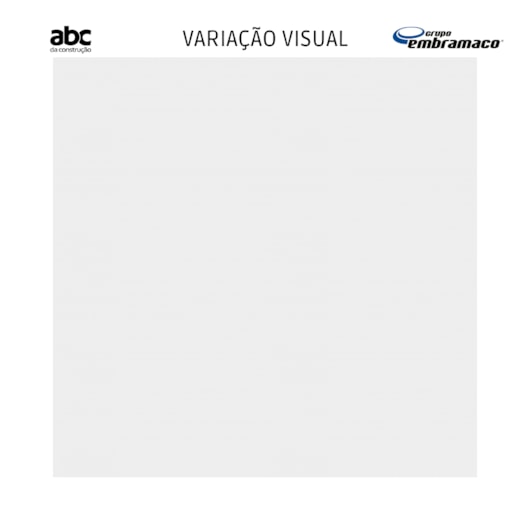 Porcelanato Embramaco Gran Ártico Lux P60524 Polido 62x121cm Branco Retificado  - Imagem principal - e768f2be-1822-4343-ac5c-9a83a14f7cb7