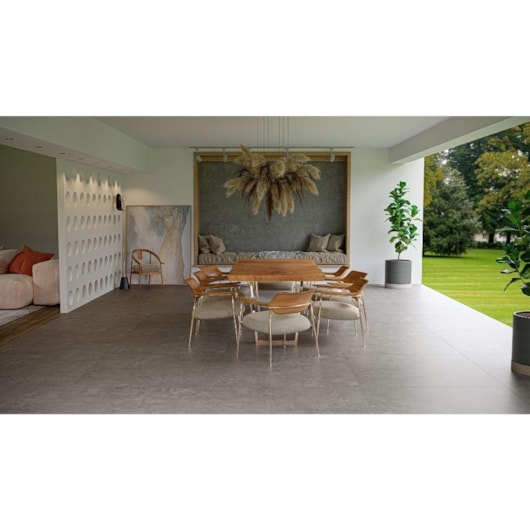 Porcelanato Embramaco Gran District Gray Out 60607 62x122cm Retificado - Imagem principal - 796a947c-b79e-4094-864c-400a8ee1957e