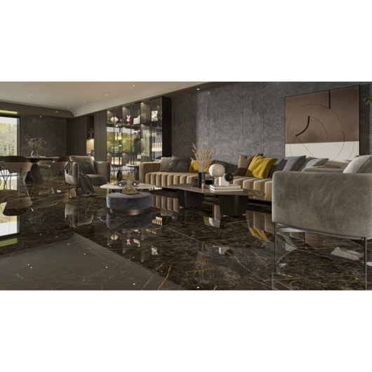 Porcelanato Embramaco Gran Liverpool Lux 62x121cm Retificado   - Imagem principal - 10827d80-6e62-431e-9350-c4e946f62b7b
