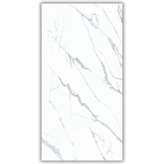 Porcelanato Embramaco Grandi Statuario Satiny 94x184cm Retificado - Imagem principal - 2d225b88-00cc-4a32-9c22-adeba5122d51