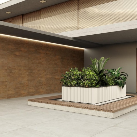 Porcelanato Embramaco Master Gales Gray Out 122x122cm Retificado - Imagem principal - 085fd87b-9b58-4305-91ab-134634c5a516