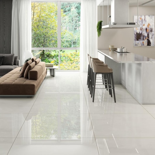 Porcelanato Embramaco Master Onx Premium Lux 122x122cm Retificado - Imagem principal - 0efc34ef-0306-4236-a001-5f0352404c70