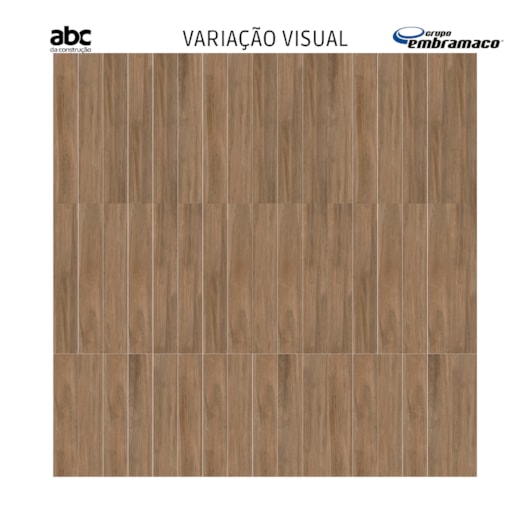 Porcelanato Embramaco Mondavio 120020 Acetinado 20x122cm Retificado  - Imagem principal - 668dbae6-c16e-453f-aa1b-0ab0d580c59f