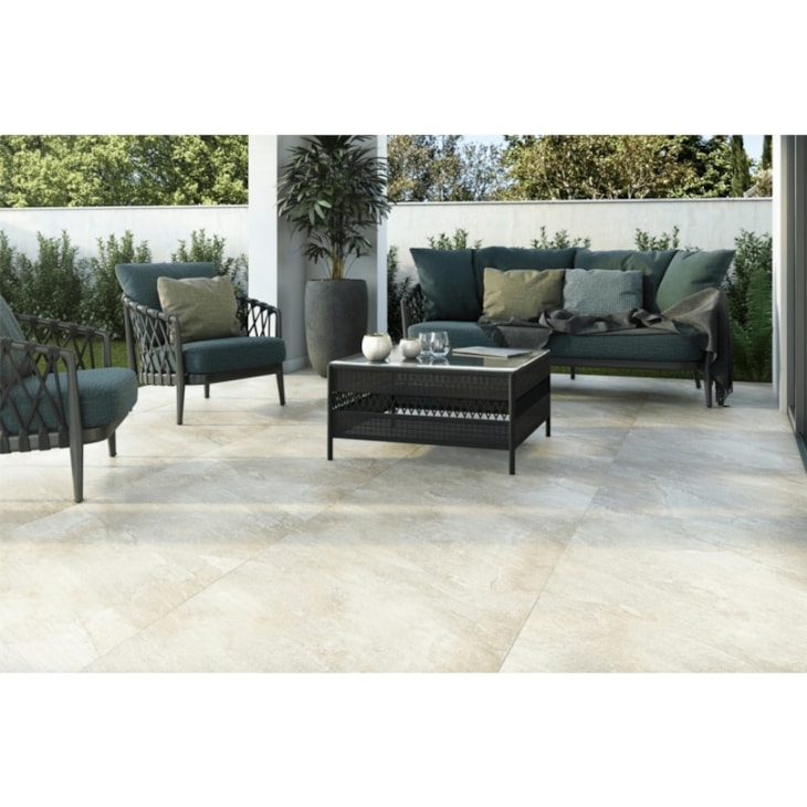 Porcelanato Embramaco New Art Gray Out Plus Externo 83057 83x83cm Pedra Retificado 