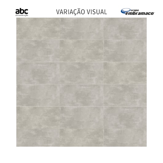 Porcelanato Embramaco Soft Concret Lux Polido 82x82cm Retificado  - Imagem principal - ca53f0aa-c021-42a3-9517-93165cde7ec7