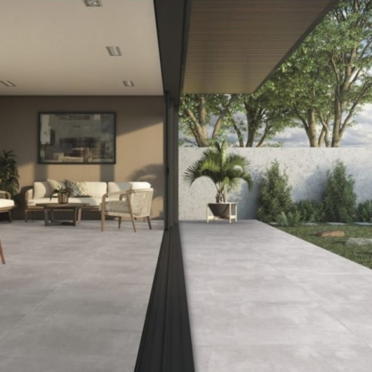 Porcelanato Embramaco Soft Concret Out 83037 Cinza Externo 83x83cm Retificado  - Imagem principal - c179bb21-a2ab-4b0c-bc79-6805f16b015a