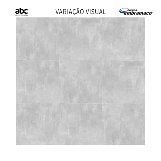 Porcelanato Embramaco Soft Concret Out 83037 Cinza Externo 83x83cm Retificado - Imagem principal - 45722a14-0fb7-4670-ab6f-bf8d137a9e99