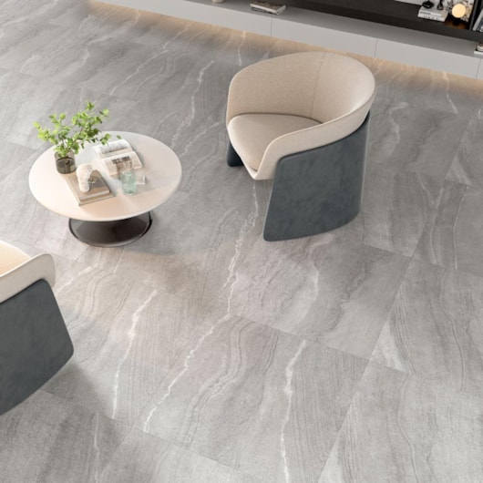 Porcelanato Embramaco Stone Portland Out Externo 90x90cm Retificado - Imagem principal - 3929702a-190c-413c-a7b2-d5145e768a78