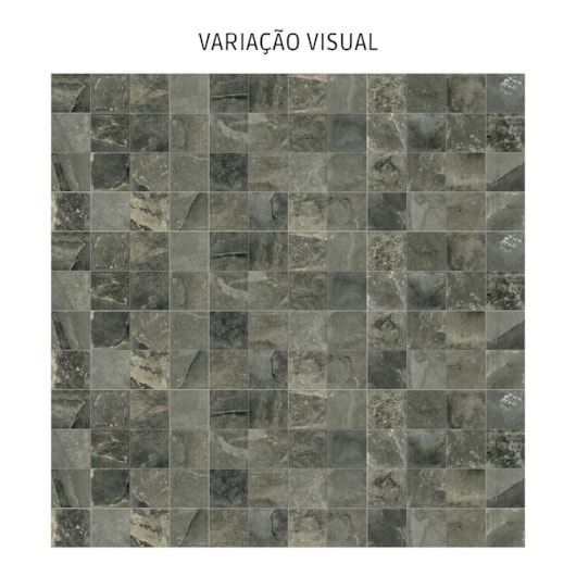 Porcelanato Embramaco Stone Vulcânico Green Ldx Abs 61,8X61,8cm Retificado - Imagem principal - 0af6f7fe-5ecc-4bb2-a378-9b12095c2968