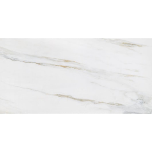 Porcelanato Esmaltado 60x120cm Retificado Calacata Gold Acetinado Roca - Imagem principal - f65f1fe5-ed3e-4aef-b6fd-710b919854b2