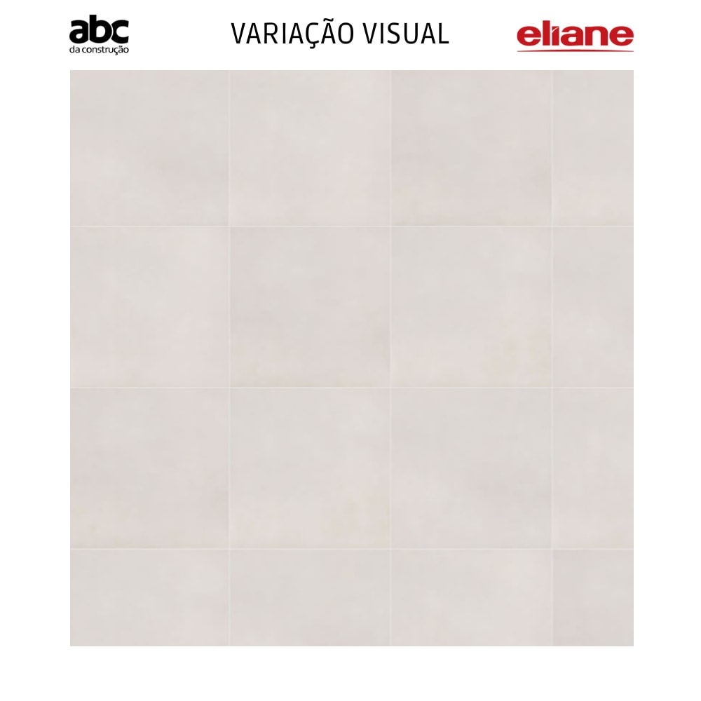 Porcelanato Esmaltado 90x90cm Retificado Munari Branco Acetinado Lc Eliane Abc Da Construção 8023