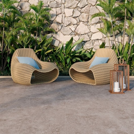 Porcelanato Esmaltado Biancogres Pietra Nicolau Castano 90x90cm Retificado - Imagem principal - e1b39fed-6407-4187-9163-edf1900fc335