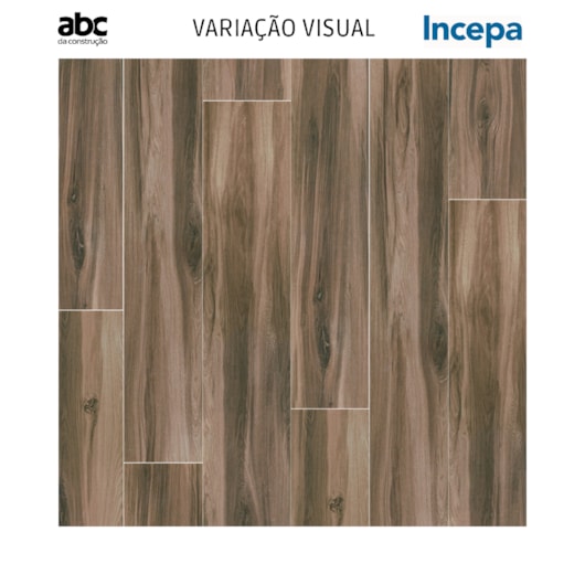 Porcelanato Incepa Arbol Canela Acetinado 7mm 20x120cm Retificado - Imagem principal - 76aa8fe0-688d-4d4f-85d7-5e1235465178