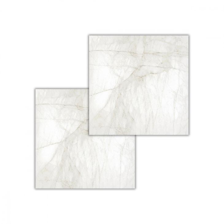 Porcelanato Incepa Marmo Real Polido 90x90cm Retificado