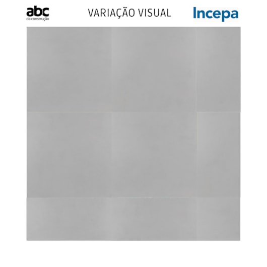Porcelanato Incepa Pro Cement Acetinado 7mm 90x90cm Retificado - Imagem principal - 028c8027-e40c-43fb-ad3d-625fdac21f73