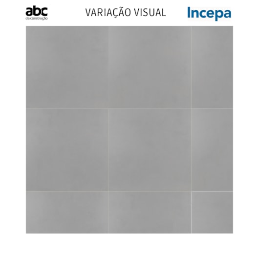 Porcelanato Incepa Pro Concrete Acetinado 90x90cm Retificado - Imagem principal - e52ae413-1cbc-4e9c-97df-9d896474a9e0