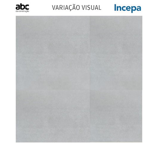 Porcelanato Incepa Solid Concret Acetinado 120x120cm Cinza Retificado - Imagem principal - 9b8cf3bd-dee7-48ea-8d6a-ecb630040559