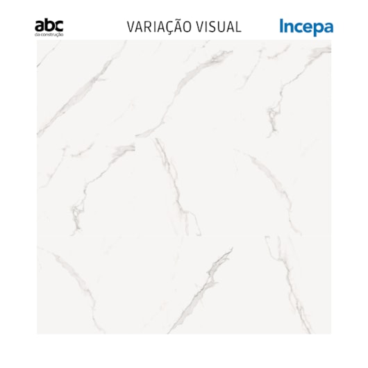 Porcelanato Incepa Venatino Polido 7mm 90x90cm Retificado - Imagem principal - d9d9d240-115c-45eb-825d-c4f9cdd3bd5c