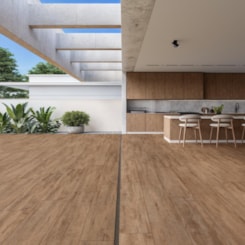 Porcelanato Incesa Álamo Natural Externo 26x106cm Retificado
