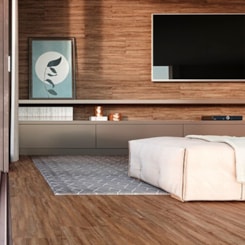 Porcelanato Incesa Alamo Rustic Madeira Acetinado 26x106cm Retificado