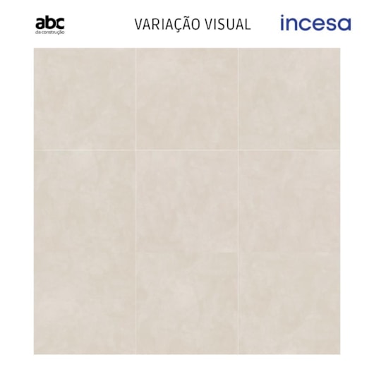 Porcelanato Incesa Dunne Bege Cetim 60x60cm Retificado - Imagem principal - f675fa40-c80a-493a-99fb-a4d8ab6b7f91