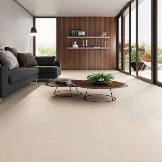 Porcelanato Incesa Essence Bege Polido 80x80cm Retificado - Imagem principal - a5f93026-b338-4a2f-8a01-b8e05518b8ec