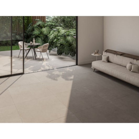 Porcelanato Incesa Georgia Bege Cetim 80x80cm Retificado - Imagem principal - 4e48c9b2-5e18-4300-b8da-41f38f354023