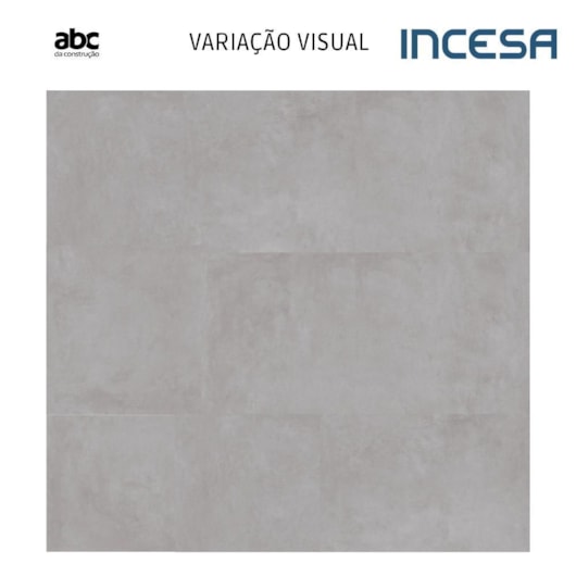 Porcelanato Incesa Habitar Nebbia Cetim 80x80cm Retificado - Imagem principal - 459842f1-41b2-46f8-9995-321186a86a1f