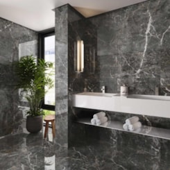 Porcelanato Incesa Marmo Grafite Polido 60x120cm Retificado